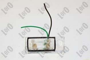 LAMPA TABLICY REJESTR LEWA AUDI A4 98-01 AVANT AUDI A6 98-05 SEDAN SZT DEPO 00306901