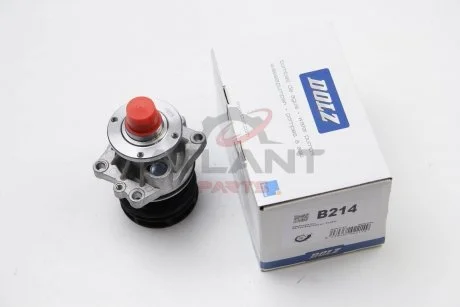 Насос охолоджуючої рідини, з ущільненням BMW 3 (E36), 3 (E46), 5 (E34), 5 (E39), 5 (E60), 5 (E61), 7 (E38), 7 (E65, E66, E67), X3 (E83), X5 (E53), Z3 (E36), Z4 (E85) 2.0-3.0 03.90-12.10 DOLZ B214