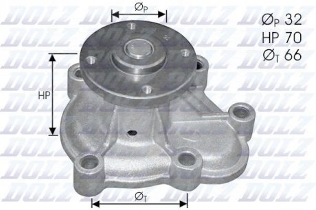 Помпа водяна DOLZ O130