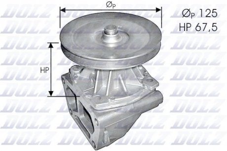 Насос води DOLZ S124