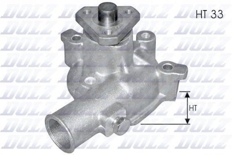Помпа води 205 1.1,1.3 87-,309 DOLZ T116