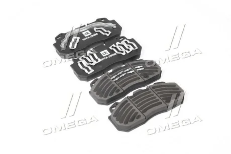 Колодка гальмівна дискова (комплект на вісь) (з притиральним шаром) <ДК> Дорожня карта DK 29090PRO