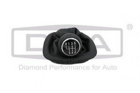 Ручка КПП с пыльником черный 6 ступ VW Passat (01-05) DPA 77111636802