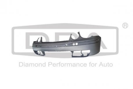 Бампер передний (- омыватель, - помощь при парковке) (грунт) VW Polo (01-09) DPA 88071235402
