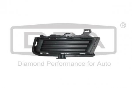 Решетка противотуманной фары левая без отверстия VW Golf (12-) DPA 88531276102