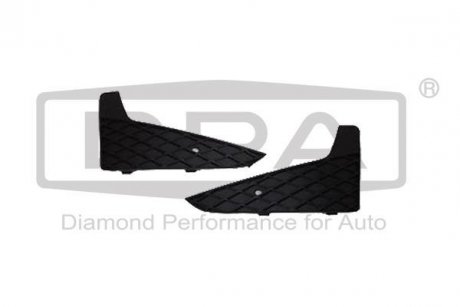 Reflector frame for fog lamp with hole. left DPA 88531456402