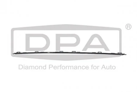 Молдинг заднього бампера центральний VW Passat (3G2) (14-) DPA 88531784402