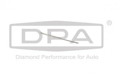 Декоративна планка переднього бампера, ліва, хром DPA 88531810102