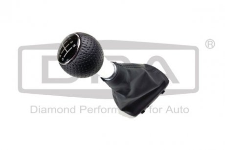 Рукоятка кулисы (черная 6ступ) без чехла Audi A3 (96-03) DPA 88631697202