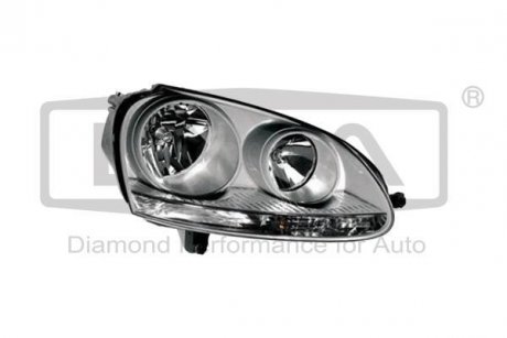 Headlight with motor and bulb. white frame. right: DPA 89410239102 (фото 1)