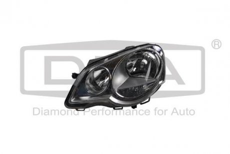 Headlight. without motor. black. right DPA 99411179702 (фото 1)