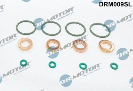 Набор колец под форсунку VW 1,6TDI 4SZT. Dr.Motor DRM009SL