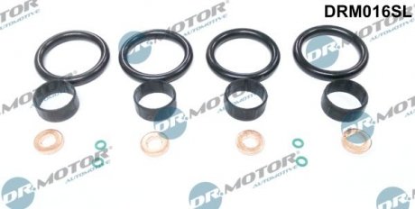 Набор колец под форсунку 1,4TDCI 4SZT. Dr.Motor DRM016SL