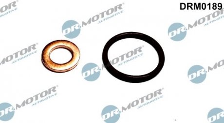 Комплект уплотняющих колец топливной форсунки. Dr.Motor DRM0189 (фото 1)