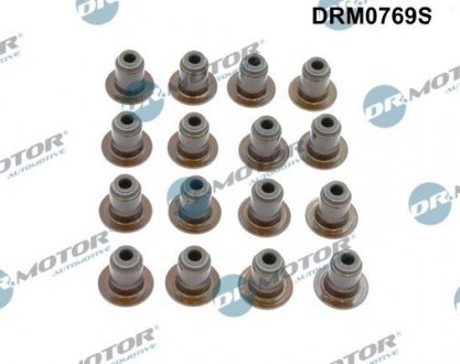 К-т сальникiв клапанiв 16шт Dr.Motor DRM0769S