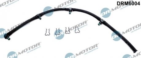 Шланг, утечка топлива FIAT 500 1,3D 06- Dr.Motor DRM6004