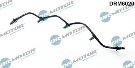 Шланг топливной системы FORD FOCUS 2,0TDCI 07- Dr.Motor DRM6020 (фото 1)