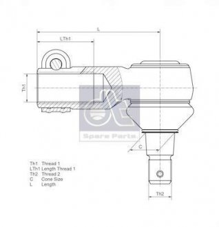 Шариковая втулка DT 363120 (фото 1)