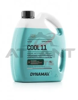 Фото антифриз G11 COOL BLUE (синій) концентрат (4L) DYNAMAX 500109 Антифриз G11 COOL BLUE (синій) концентрат (4L) DYNAMAX 500109