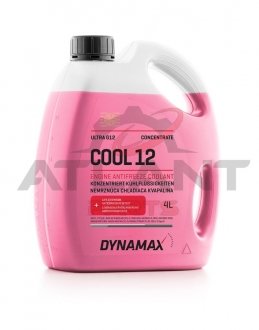 Антифриз G12 COOL ULTRA концентрат (4L) DYNAMAX 500144 (фото 1)