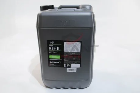Фото масло трансмиссионное AUTOMATIC ATF II (20L) DYNAMAX 501841 Масло трансмиссионное AUTOMATIC ATF II (20L) DYNAMAX 501841