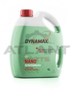 Жидкость в бачок омывателя (летняя) NANO MELON KIWI GREEN (4L) DYNAMAX 501981