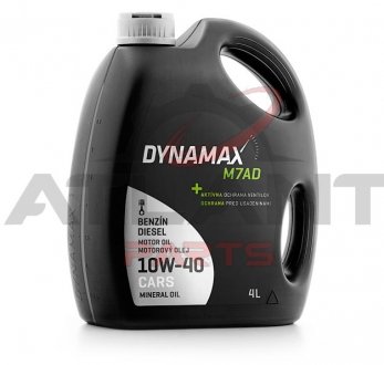 Масло моторное M7AD 10W40 (4L) DYNAMAX 501995