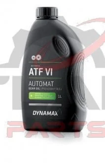 Фото масло трансмісійне AUTOMATIC ATF VI (1L) DYNAMAX 502011 Масло трансмісійне AUTOMATIC ATF VI (1L) DYNAMAX 502011