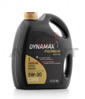 Масло моторне PREMIUM ULTRA C2 5W30 (4L) DYNAMAX 502047