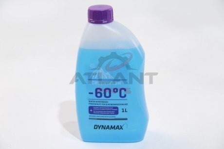 Жидкость в бачок омывателя (зимняя, концентрат)) SCREENWASH -60 (1L) DYNAMAX 502132 (фото 1)