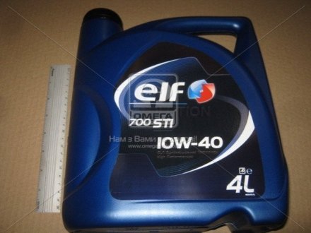 Мастило моторне півсинтетика Evolution 700 STI 10W-40 4L ELF 201552