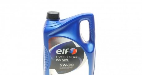 Олива моторна Evolution 900 SXR 5W30 (5 Liter) ELF 217558 (фото 1)