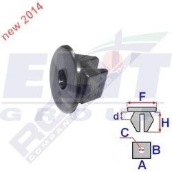 Зажим бампера ELIT C60666