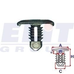 Зажим бампера ELIT R A14720