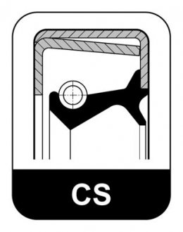 Сальник ступиці ELRING 022560