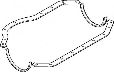 Набір прокладок, масляного піддону ELRING 088863