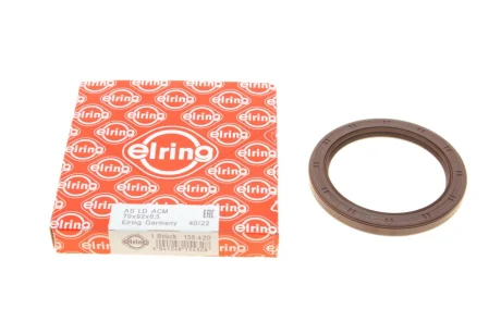 Сальник к/вала 70*92*8,5 ELRING 135420
