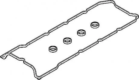 Комплект прокладок клапанної кришки Прав MERCEDES C (C204), C T-MODEL (S204), C (W204), CLK (A209), CLK (C209), CLS (C219), E T-MODEL (S211), E T-MODEL (S212), E (W211), E (W212) 6.2 01.06- ELRING 234120