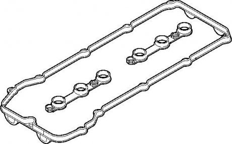 Компл.прокладок клап.кр. Bmw M52/M54 99- ELRING 326.560