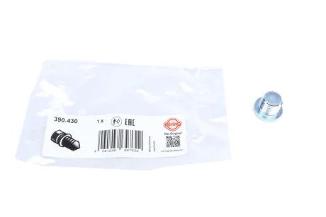 Пробка піддону масляного M 16x1,5x12 DACIA, FIAT, FORD ELRING 390.430