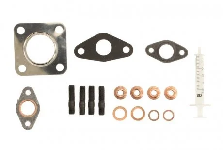 Фото 1 - монтажний комплект турбіни (з прокладками) ((із болтами і прокладками)) ELRING 434420 Монтажний комплект турбіни (з прокладками) ((із болтами і прокладками)) ELRING 434420 (фото 1)