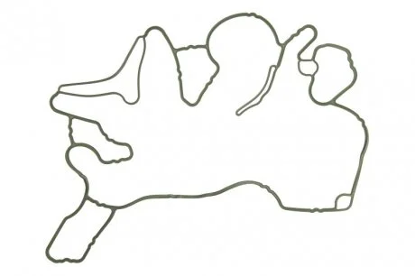 Прокладка кришки ГРМ MERCEDES ACTROS MP4 / MP5, ANTOS, AROCS, ATEGO 3, CITARO 2, CONECTO, ECONIC 2, INTEGRO (O 550), INTOURO, TOURISMO II, UNIMOG, SETRA 400, 500 M936.991-OM936.993 07.11- ELRING 444900