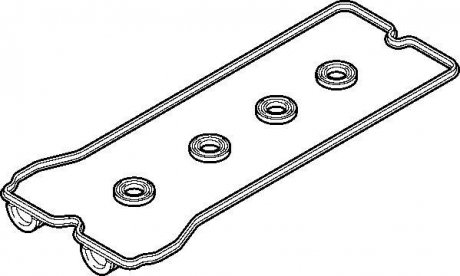 К-кт прокладок клап.кришки MICRA 1.0/1.4 00- ELRING 457040
