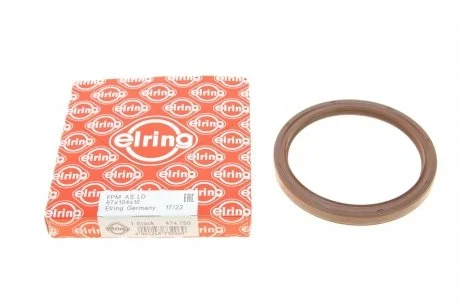 Сальник колінчастого вала ELRING 474750