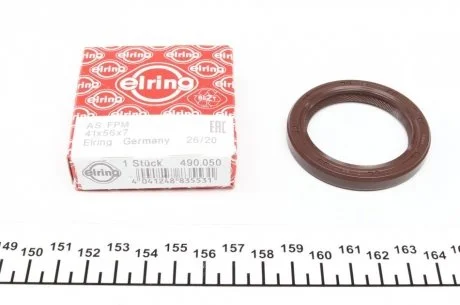 Фото 1 - сальник колінвалу передн (41x56x7) ACURA MDX, RDX, RL, TL, TLX HONDA ACCORD IX, ACCORD VI, ACCORD VII, ACCORD VIII, CROSSTOUR I, LEGEND IV, ODYSSEY, PILOT, RIDGELINE 3.0-3.7 02.98- ELRING 490.050 Сальник колінвалу передн (41x56x7) ACURA MDX, RDX, RL, TL, TLX HONDA ACCORD IX, ACCORD VI, ACCORD VII, ACCORD VIII, CROSSTOUR I, LEGEND IV, ODYSSEY, PILOT, RIDGELINE 3.0-3.7 02.98- ELRING 490.050 (фото 1)