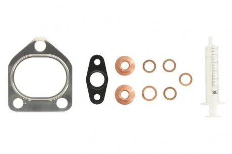 Фото монтажний комплект турбіни (з прокладками) BMW 1 (E87), 3 (E36), 3 (E46), 3 (E90), 3 (E91), 5 (E39), 5 (E60), 5 (E61), 7 (E38), 7 (E65, E66, E67), X3 (E83), X5 (E53) 1.7D-3.9D 07.94-08.12 ELRING 703871 Монтажний комплект турбіни (з прокладками) BMW 1 (E87), 3 (E36), 3 (E46), 3 (E90), 3 (E91), 5 (E39), 5 (E60), 5 (E61), 7 (E38), 7 (E65, E66, E67), X3 (E83), X5 (E53) 1.7D-3.9D 07.94-08.12 ELRING 703871