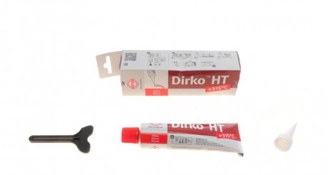 Герметик-прокладка Dirko HT (червоний) 70 ml t -50 +300C ELRING 705.708