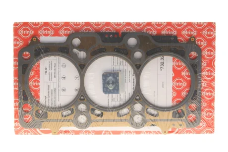 Прокладка головки блоку (3к) Polo 1,2TDI 09-, SKODA ELRING 732321