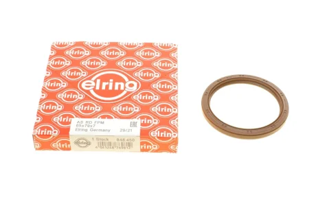 Сальник к/вала 65x79x7мм FORTUNER, HIACE IV, HILUX VI 01- ELRING 848.450