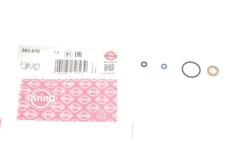 Комплект прокладок паливної форсунки ELRING 883.670